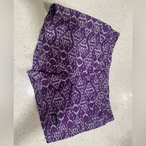 Purple Print Patagonia Junior shorts size XL